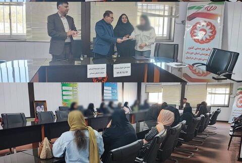 تجلیل از جوانان موفق تحت پوشش دفتر امور خانواده و بانوان بهزیستی دزفول