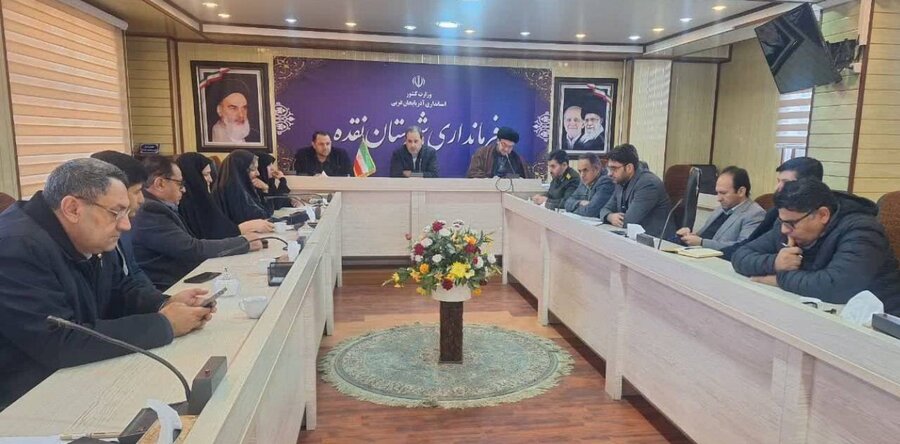 جلسه هماهنگی برنامه های چهل و هفتمین دهه مبارک فجر در شهرستان نقده
