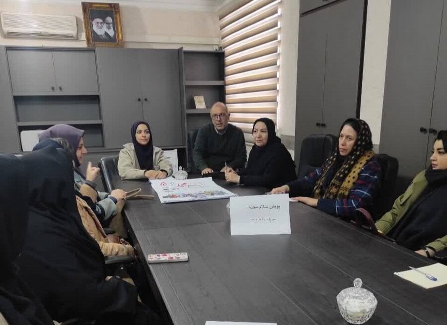 برگزاری اولین جلسه هماهنگی اجرای طرح سلام محله دربهزیستی شهرستان خوی