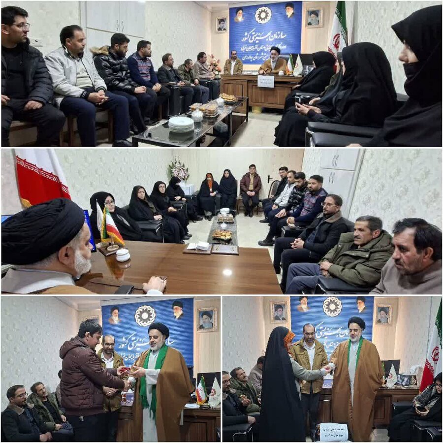 برگزاری مراسم میلاد حضرت علی‌اکبر(ع) و روز جوان در اداره بهزیستی چالدران