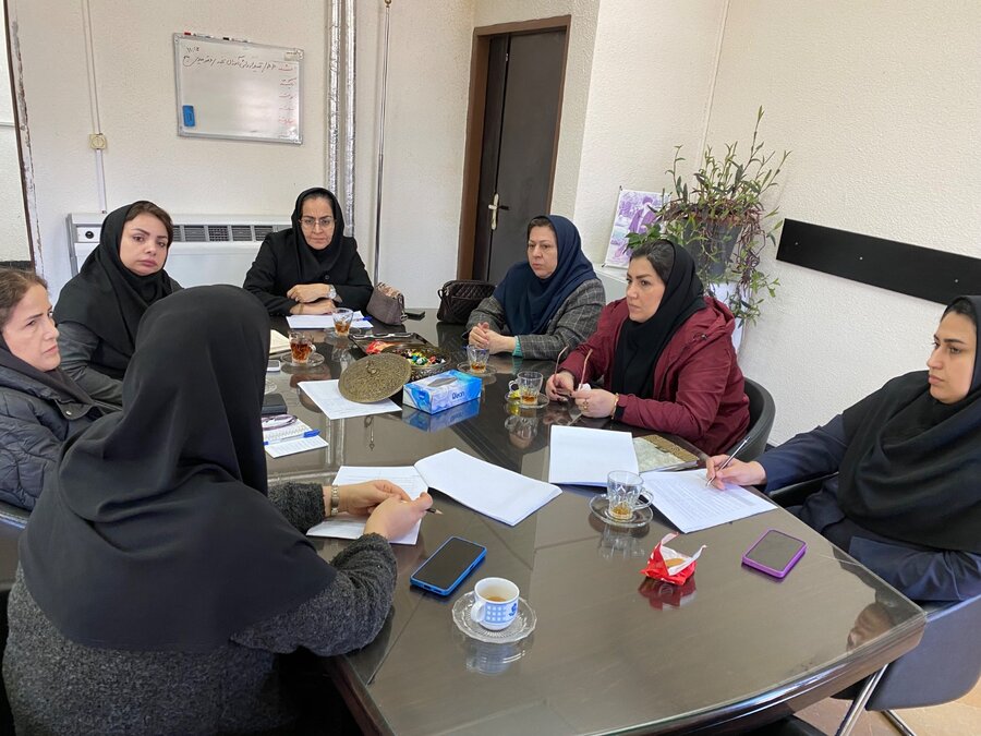 برگزاری جلسه مددکاری با رویکرد مدیریت مورد