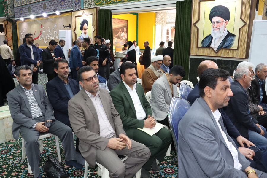 گزارش تصویری|حضور کارکنان بهزیستی خوزستان در مراسم تجدید میثاق با شهدا و آرمانهای انقلاب اسلامی