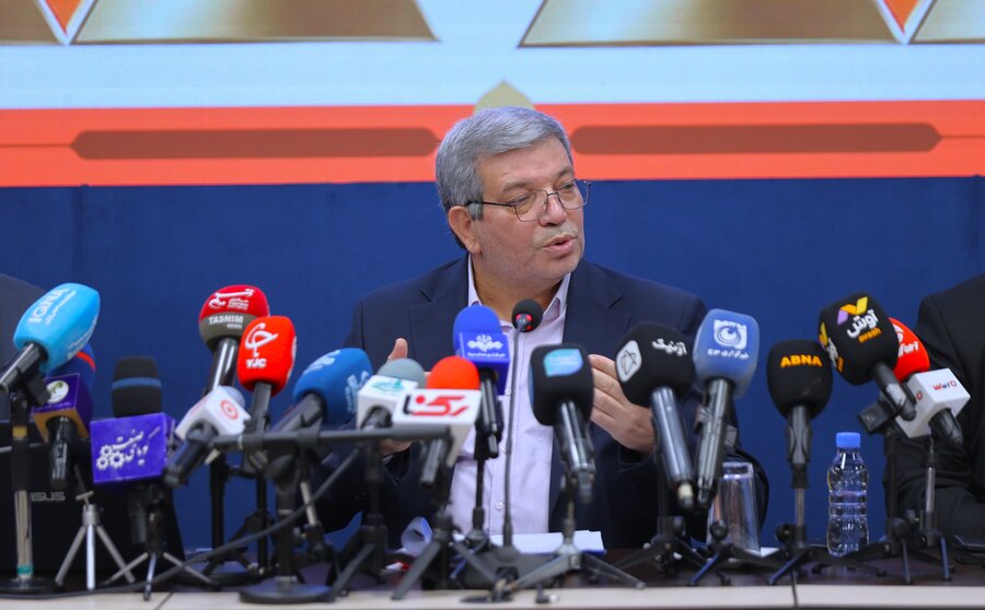 نشست خبری رئیس سازمان بهزیستی (با موضوع پویش سلام محله همزمان با دهه فجر)