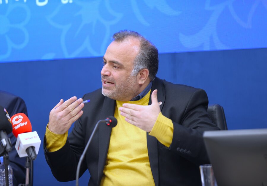 نشست خبری رئیس سازمان بهزیستی (با موضوع پویش سلام محله همزمان با دهه فجر)