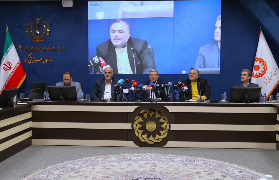 نشست خبری رئیس سازمان بهزیستی (با موضوع پویش سلام محله همزمان با دهه فجر)