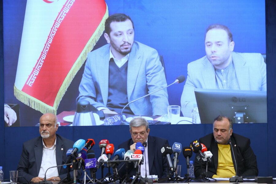 نشست خبری رئیس سازمان بهزیستی (با موضوع پویش سلام محله همزمان با دهه فجر)