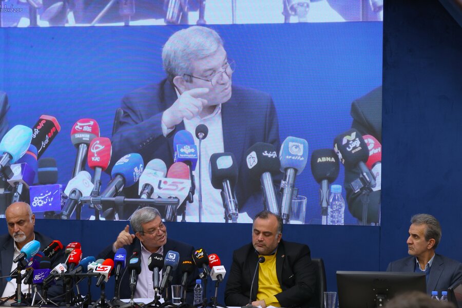 نشست خبری رئیس سازمان بهزیستی (با موضوع پویش سلام محله همزمان با دهه فجر)