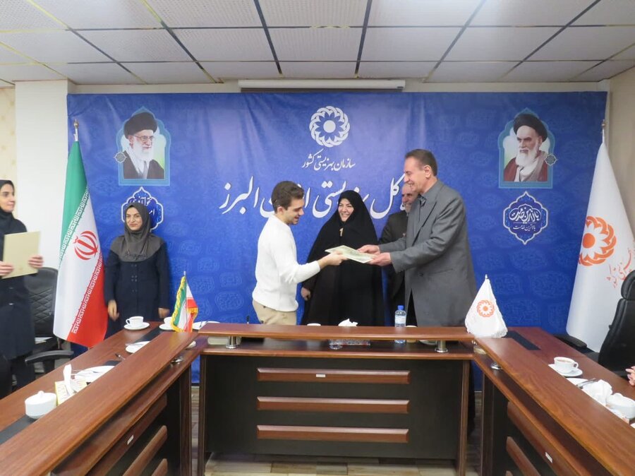 تجلیل از نخبگان دارای معلولیت البرز همزمان با آغاز دهه فجر و بمناسبت روز جوان