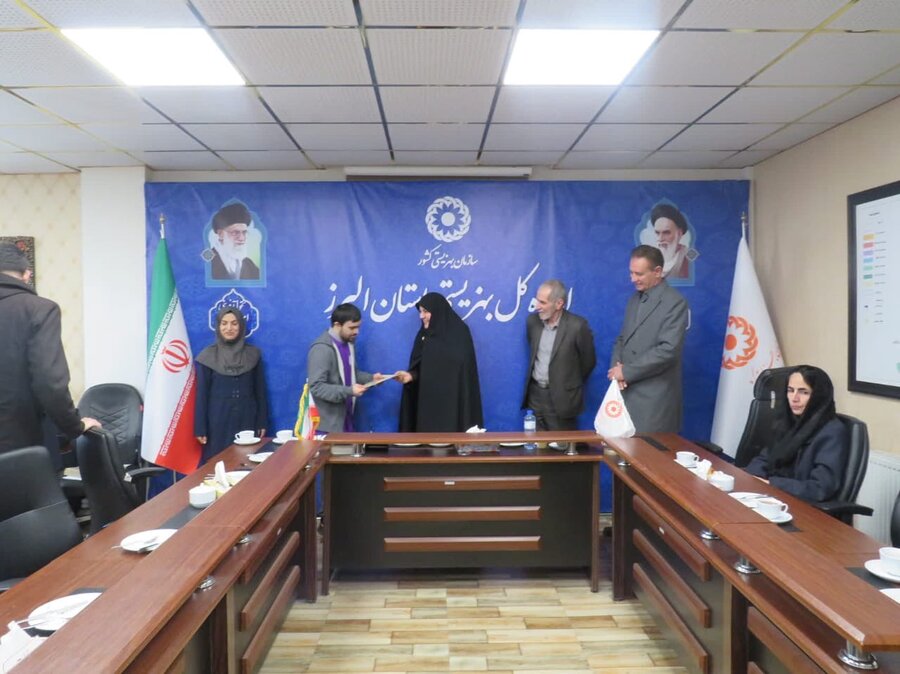 تجلیل از نخبگان دارای معلولیت البرز همزمان با آغاز دهه فجر و بمناسبت روز جوان