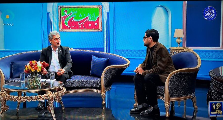 مدیر کل بهزیستی قم میهمان برنامه پلاک ۱۶