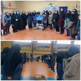 دهه فجر گرامی باد/برگزاری مسابقات ورزشی بومی محلی برای دختران دانش‌آموز در دهه فجر