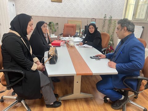 پاکدشت | دیدار رئیس فنی و حرفه‌ای با رئیس بهزیستی شهرستان در راستای اجرای پویش “سلام محله”