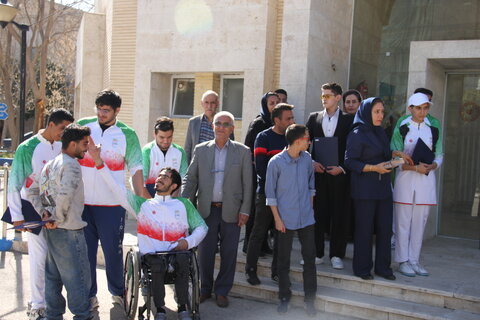 گزارش تصویری | مراسم تقدیر از مدال آوران پارآسیایی و پارالمپیکی ۲۰۲۵ استان فارس