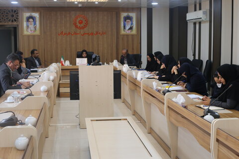 برگزاری جلسه شورای راهبردی طرح سلام در بهزیستی هرمزگان