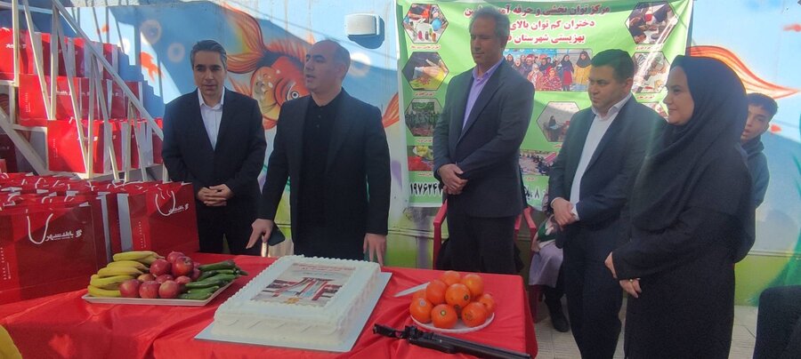 قرچک l برگزاری جشن هفدهمین سالگرد تأسیس بانک شهر در مرکز توانبخشی حرفه‌آموزی دختران زیر ۱۴ سال ثمین