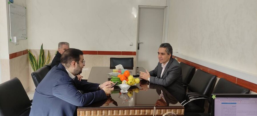 حضور و دیدار مدیر کل با رییس و کارکنان بهزیستی شهرستان قرچک همزمان با روز جشن پیروزی انقلاب اسلامی