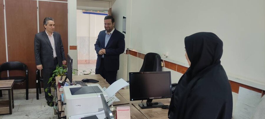حضور و دیدار مدیر کل با رییس و کارکنان بهزیستی شهرستان قرچک همزمان با روز جشن پیروزی انقلاب اسلامی