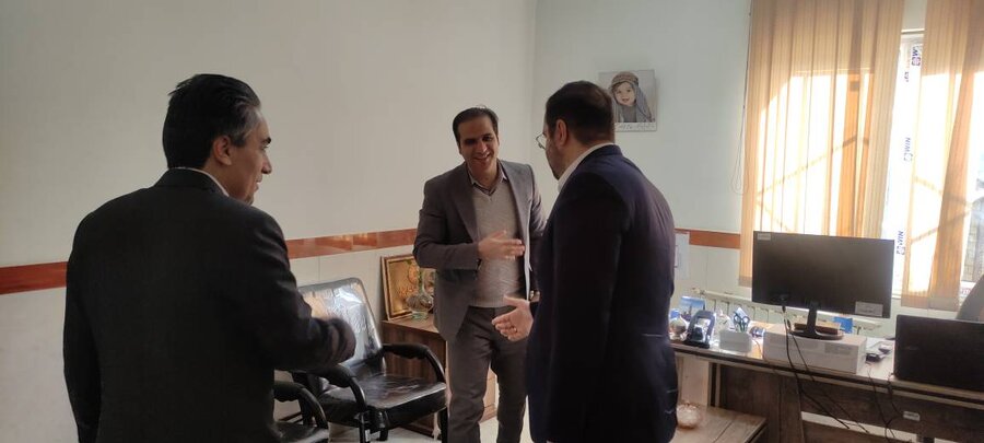 حضور و دیدار مدیر کل با رییس و کارکنان بهزیستی شهرستان قرچک همزمان با روز جشن پیروزی انقلاب اسلامی