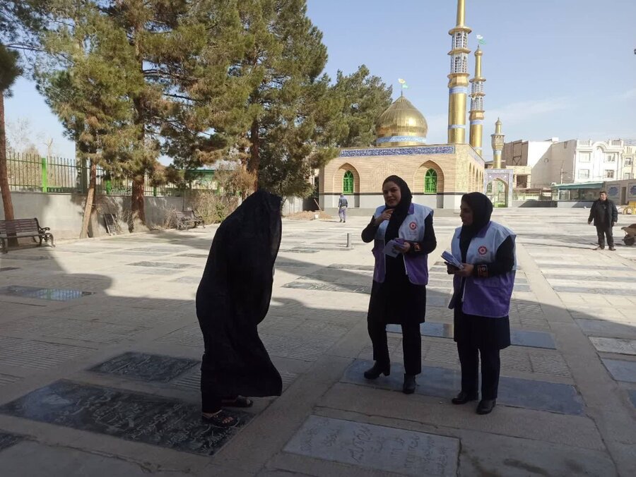 پیشوا | اجرای طرح «سلام محله» توسط اورژانس اجتماعی در محله کهنک