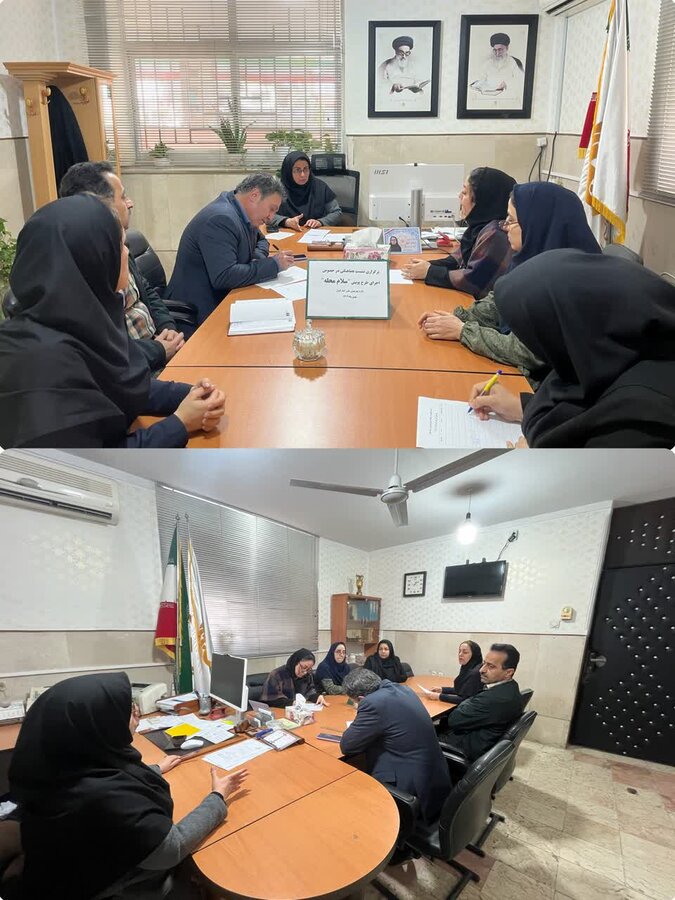 علی آباد | برگزاری جلسه هم اندیشی در خصوص طرح سلام محله