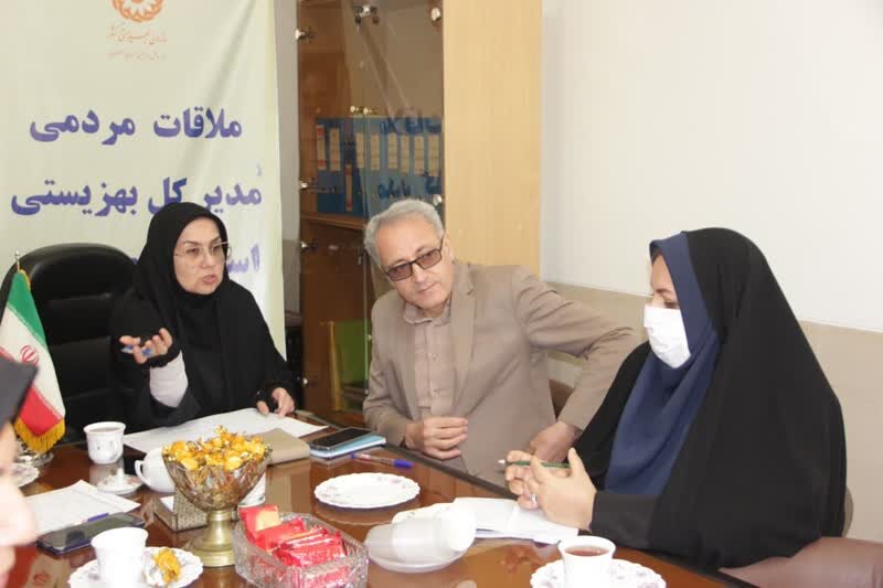 ملاقات مردمی مدیرکل بهزیستی استان اصفهان همزمان با ایام‌الله دهه مبارک فجر