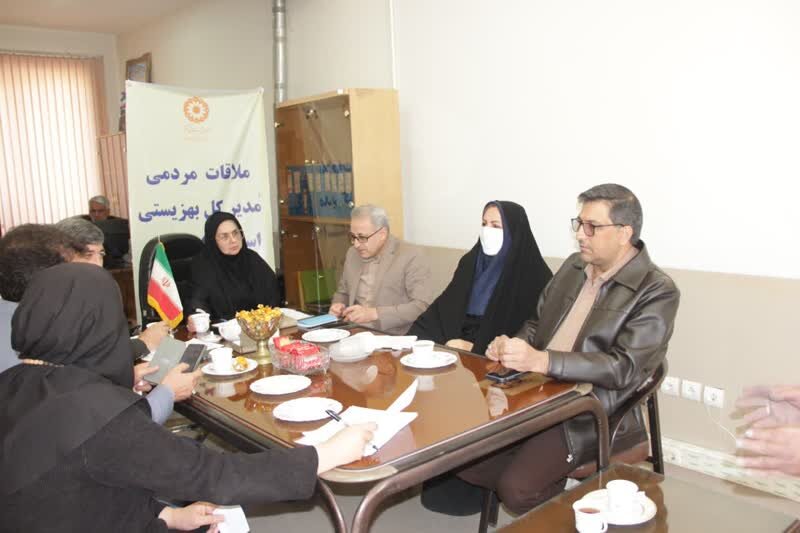 ملاقات مردمی مدیرکل بهزیستی استان اصفهان همزمان با ایام‌الله دهه مبارک فجر