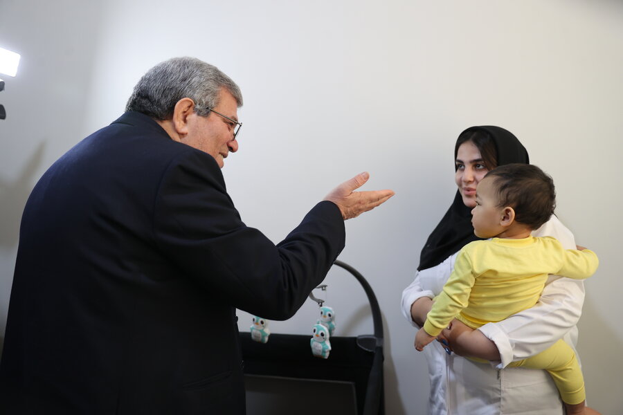 افتتاح شیرخوارگاه کودکان معلول جسمی و ذهنی بهشت امام رضا (ع)