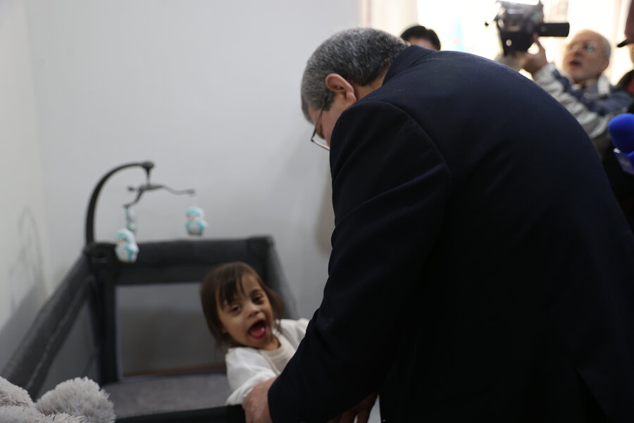 افتتاح شیرخوارگاه کودکان معلول جسمی و ذهنی بهشت امام رضا (ع)