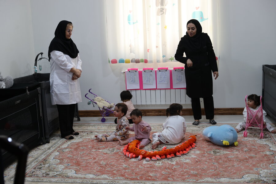 افتتاح شیرخوارگاه کودکان معلول جسمی و ذهنی بهشت امام رضا (ع)