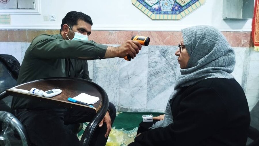 برپایی ایستگاه سلامت ویژه سالمندان در مرکز «مهر و گفتگو»
