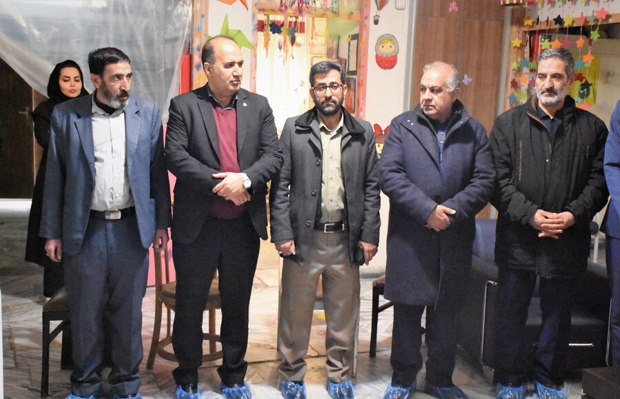 بازدید دستگاه‌های عضو شورای رفاه از مرکز "کلبه مهر"