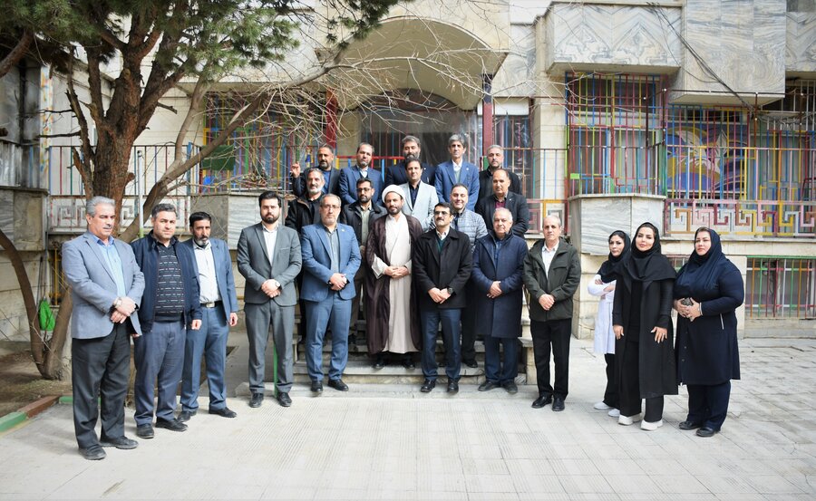 بازدید دستگاه‌های عضو شورای رفاه از مرکز "کلبه مهر"