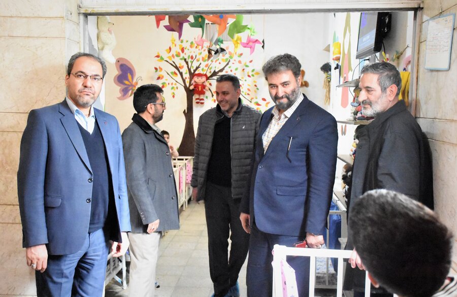 بازدید دستگاه‌های عضو شورای رفاه از مرکز "کلبه مهر"