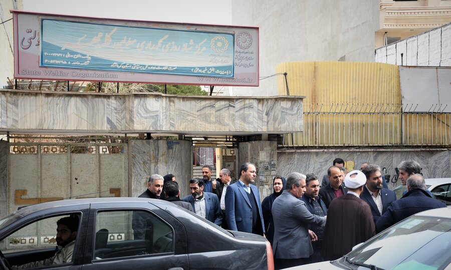 بازدید دستگاه‌های عضو شورای رفاه از مرکز "کلبه مهر"