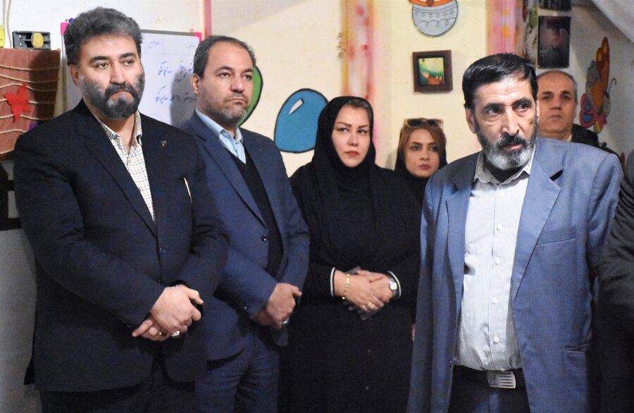 بازدید دستگاه‌های عضو شورای رفاه از مرکز "کلبه مهر"