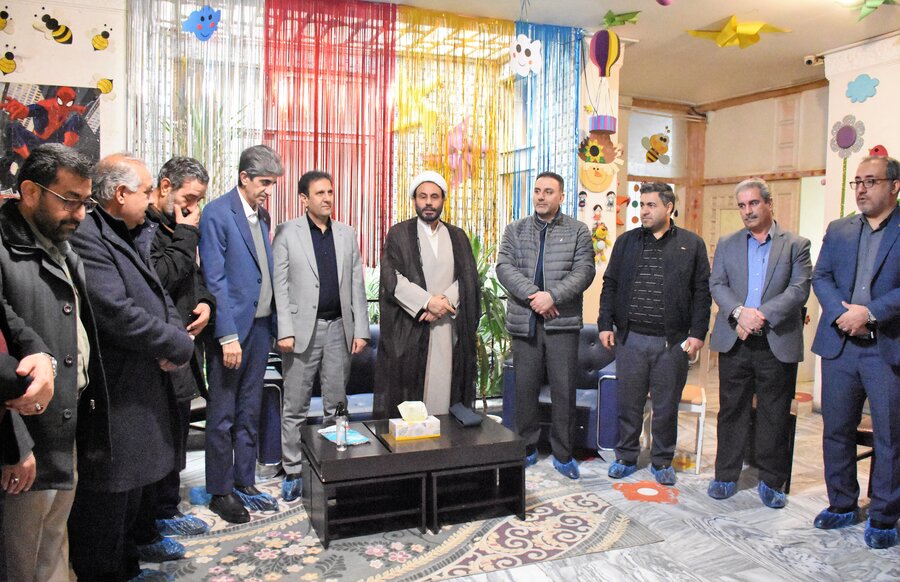 بازدید دستگاه‌های عضو شورای رفاه از مرکز "کلبه مهر"