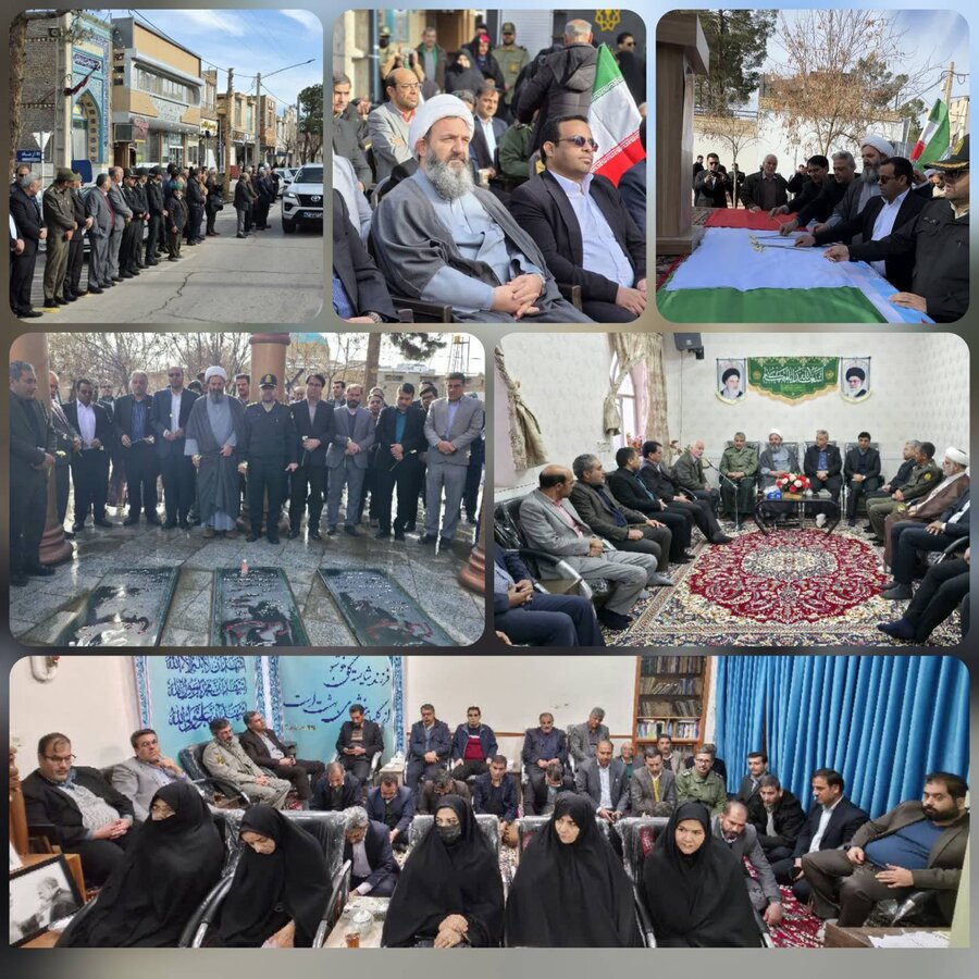 دهه فجر گرامی باد/مراسم دهه فجر در شهرستان فردوس