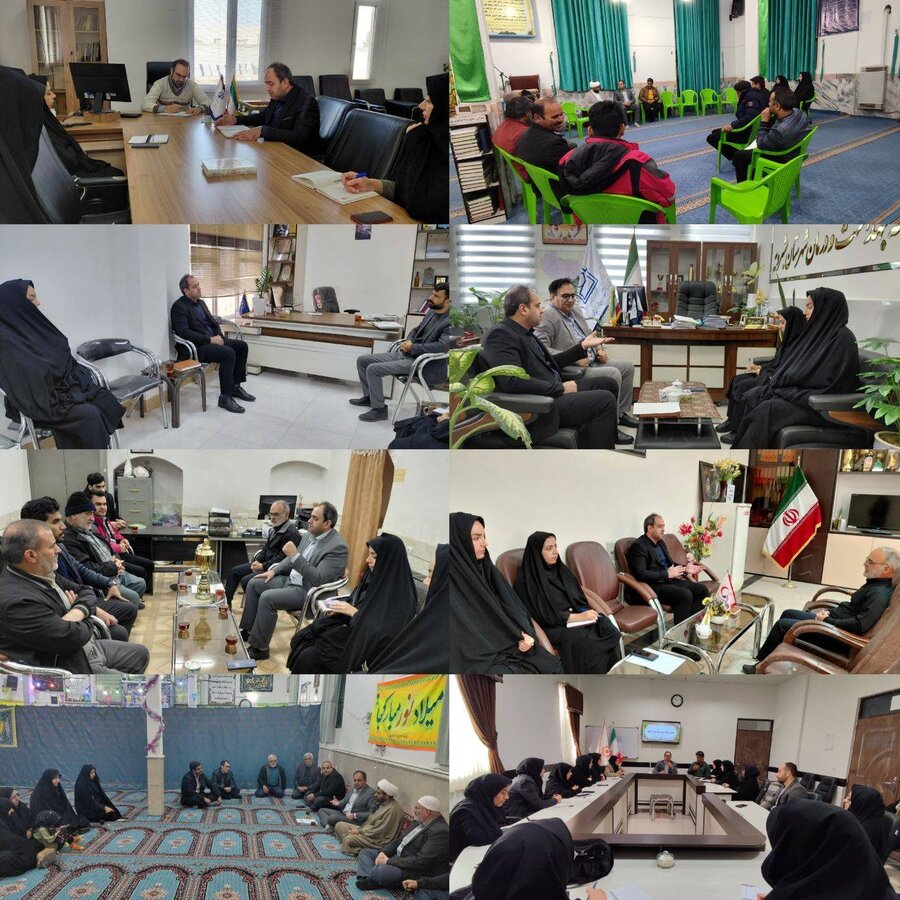 دهه فجر گرامی باد/اقدامات اولیه بهزیستی شهرستان بشرویه در راستای برگزاری طرح ملی «سلام محله»