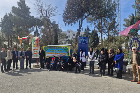 کرج | غبارروبی مزار شهداء در آستانه دهه مبارک فجر