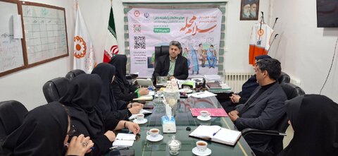 شهرری | نشست هم‌اندیشی مدیر و معاونین در راستای افتتاحیه پویش «سلام محله»