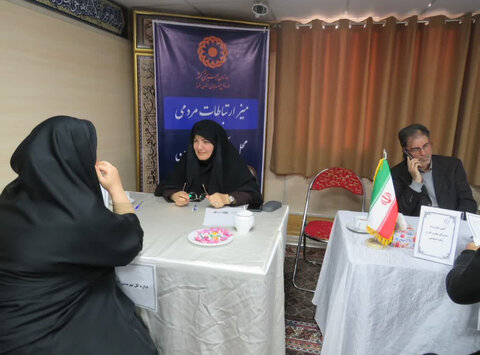 گزارش تصویری | میز ارتباطات مردمی دستگاه های زیر مجموعه تعاون، کار و رفاه اجتماعی استان البرز به میزبانی بهزیستی برگزار شد