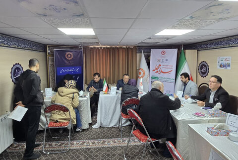 گزارش تصویری | میز ارتباطات مردمی دستگاه های زیر مجموعه تعاون، کار و رفاه اجتماعی استان البرز به میزبانی بهزیستی برگزار شد