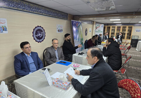 گزارش تصویری | میز ارتباطات مردمی دستگاه های زیر مجموعه تعاون، کار و رفاه اجتماعی استان البرز به میزبانی بهزیستی برگزار شد