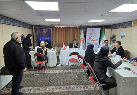گزارش تصویری | میز ارتباطات مردمی دستگاه های زیر مجموعه تعاون، کار و رفاه اجتماعی استان البرز به میزبانی بهزیستی برگزار شد