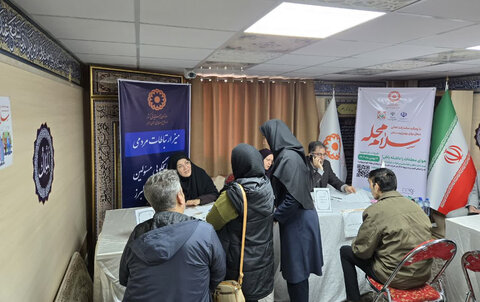 گزارش تصویری | میز ارتباطات مردمی دستگاه های زیر مجموعه تعاون، کار و رفاه اجتماعی استان البرز به میزبانی بهزیستی برگزار شد