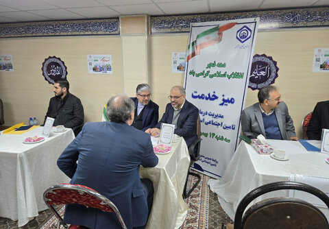 گزارش تصویری | میز ارتباطات مردمی دستگاه های زیر مجموعه تعاون، کار و رفاه اجتماعی استان البرز به میزبانی بهزیستی برگزار شد