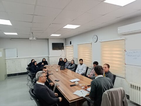 جلسه تودیع و معارفه رئیس مرکز اورژانس اجتماعی