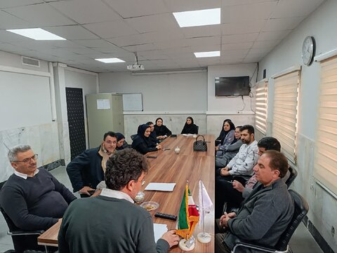 جلسه تودیع و معارفه رئیس مرکز اورژانس اجتماعی