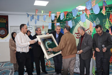 کزارش تصویری  امراسم باشکوه ولادت حضرت مهدی (عج) و قائم آل‌محمد (ص) همزمان با فرا رسیدن شب پرفیض نیمه‌شعبان، 