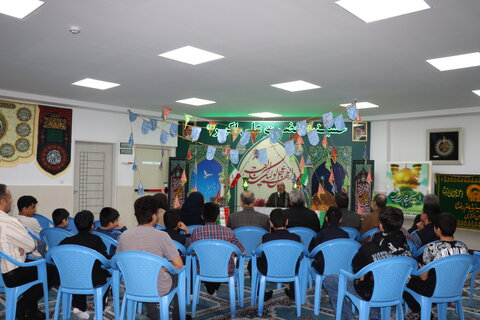 کزارش تصویری  امراسم باشکوه ولادت حضرت مهدی (عج) و قائم آل‌محمد (ص) همزمان با فرا رسیدن شب پرفیض نیمه‌شعبان